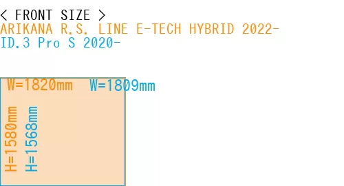 #ARIKANA R.S. LINE E-TECH HYBRID 2022- + ID.3 Pro S 2020-